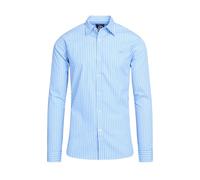 Raging Bull Mens Classic Stripe Long-Sleeved Shirt (XXL) (Mid Blue)
