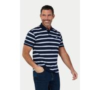 Raging Bull Men's Classic Triple Stripe Birdseye Polo in Navy | Size: 5XL raging bull Navy 5XL