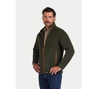 Raging Bull Men's Fleece Zip Through Jacket in Dark Green | Size: XL raging bull Dark Green XL
