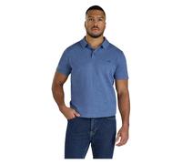 Raging Bull Mens Knitted Short-Sleeved Polo Shirt - Chambray - 6XL - Chambray - 100% Cotton
