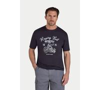 Raging Bull Men's Motorcycle Club T-Shirt in Black | Size: Medium raging bull Black M