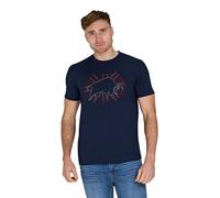 Raging Bull Men's Outburst Union Jack Bull T-Shirt in Navy | Size: Medium raging bull Navy M