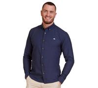 Raging Bull Mens Oxford Classic Long-Sleeved Shirt - Navy - XXL - Navy