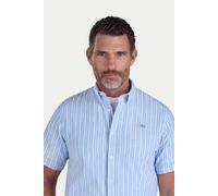 Raging Bull Men's Short Sleeve Orleans Seersucker Stripe Shirt in Light Blue | Size: Small raging bull Light Blue S