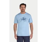 Raging Bull Men's Slash Bull T-Shirt in Light Blue | Size: Medium raging bull Light Blue M