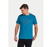 Raging Bull Men's Union Jack Bull T-Shirt in Mid Blue | Size: Large raging bull Mid Blue L