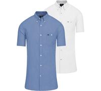Raging Bull Multipack Classic Short Sleeve Mens Linen Shirt - - Size: XL