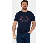 Raging Bull Outburst Union Jack Bull Mens T-Shirt -
