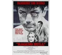 Raging Bull Retro | Movie | Poster Print Wall Art Image Home Decor Artworks in Different Sizes
