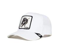 Raging Bull Trucker Cap White Unisex- female- Goorin Bros- Hats & Caps- White- ONE SIZE- Accessories ONE SIZE