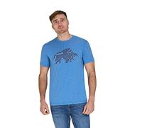 Raging Bull Union Jack T-Shirt raging bull Raging Bull Union Jack T-Shirt Denim Blue 6XL