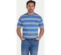Raging Bull Yarn Dyed Stripe Mens T-Shirt -