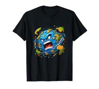 Raging Earth Angry Planet Environmental Protest T-Shirt