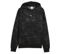Raglan Sleeve Hooded Sweatshirt Puma Noir S