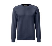 Raglan Sleeve Knit Jumper with Logo Patch s.Oliver Bleu 5XL