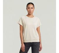 G-star Raglan Short Sleeve T-shirt Beige M Woman