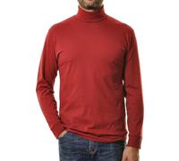 Ragman Men's Base Layer Turtleneck - red -