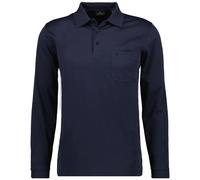 Ragman Men's Long Sleeve Polo Shirt - Soft Knit Button Sleeve, Cotton Mix