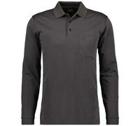 Ragman Men's Long Sleeve Polo Shirt - Soft Knit Button Sleeve, Cotton Mix