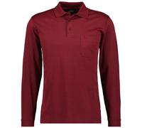 Ragman Men's Long Sleeve Polo Shirt - Soft Knit Button Sleeve, Cotton Mix