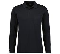 Ragman Men's Long Sleeve Polo Shirt - Soft Knit Button Sleeve, Cotton Mix