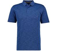 RAGMAN Men's Soft Knit Polo Flame Design, Blue-melange-765, L