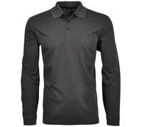 RAGMAN Men's Softknit Polo Fineliner, Long Sleeve, 3XL, Slate