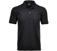 Ragman Short Sleeved Polo Shirt Black Size XL