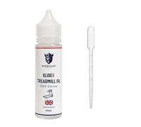 Ragnar GlideX Silicone Treadmill Belt Lubricant 60 ml - Quiet, Low-Friction Lube for Walking & Running Decks | Easy-Apply, Belt & Motor Life Extension