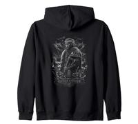 Ragnar Lothbrok Viking Warrior Norse Saga Hero Zip Hoodie