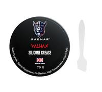 Ragnar Valhax Silicone Grease - High-Temp Silicone Lubricant, Plastic & Rubber Safe, Chemical-Resistant Formula for O-Rings, Seals, Valves, Bikes, Electrical Insulation and more 70 g