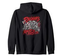 Ragnars Raid And Supply Co Viking Norse Raiders Zip Hoodie