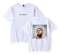 Rag'n'Bone Man Merch What Do You Believe in Album T-Shirt for Men and Women Short-Sleeved Top (White,XL)