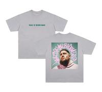 Rag'n'Bone Man What Do You Believe in Album Photo T-Shirt Short Sleeve Cotton Tee Women Men Streetwear Tops (L,Gray)