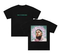 Rag'n'Bone Man What Do You Believe in Album Photo T-Shirt Short Sleeve Cotton Tee Women Men Streetwear Tops (L,Black)