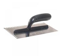 Ragni R231 R231 Mastic Trowel U Notches Edge Plastic Handle 11 X 4.3/4In