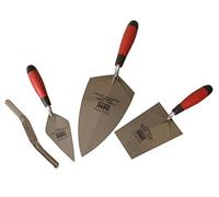 Ragni RAGRB1010 RB1010 Brickies Trowel Pack - Silver (4 Piece)