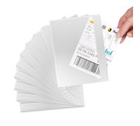 RAGO® Self-Adhesive Delivery Note Bags DIN C6 for A6 I Transparent Shipping Bags for Delivery Notes and Invoices I Document Bags with Adhesive I Accompanying Paper Bags - Pack of 200