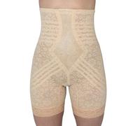 Rago Women's Hi Waist Long Leg Shaper, Beige, L/30 US