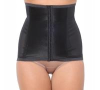 Rago Womens Plus Size Waist Trainer, Black, L/30
