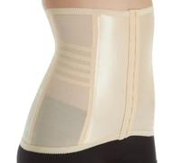 Rago Womens Plus Size Waist Trainer, White, 28 US/M
