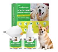 RAGOD Dog Calming Diffuser - Pheromone Dog Peeing Diffuser, 1 Plug in+ 1 Pack 45ml Trial Pack Dog Anxiety Relief Up to 30 Days