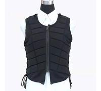 RAGOPILEN Body Protector Horse Riding, Riding Vest Body Protector Shock Absorption Cotton Black Multiple Sizes 1 Piece(M)