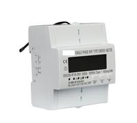 RAGOPILEN DC Circuit Breaker, 60A 90-300V Single Phase WiFi kWh Monitoring Leakage Circuit Breaker Energy Meter Timer Protection Panel