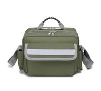 RAGOPILEN First Aid Kit Empty Emergency Kits, Empty First Aid Kit Shoulder Bag Multicolor 27x15x20cm(Green)