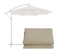 RAGOPILEN Replacement Parasol Canopy, 6 Arms/8 Arms Patio Umbrella Replacement Replacement Fabric Garden Parasol Canopy Cover 200cm 270cm 300cm(Top Color,8 ribs-3m(9.8ft))