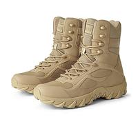 RAGOPILEN Tactical Combat Boots, Men's Tactical Desert Boots Sand 39-47 EU 2 pcs(47 EU)