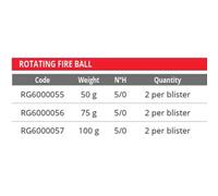 Ragot Fire Ball Rotatif Jig Head
