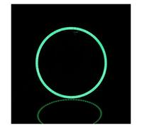 RAGPUKMUAN Angel Eye Kit 2PC Car Led Halo Ring Angel Eyes For Automotive Motorcycle Circular Light DRL Daytime Running Headlight 60mm 70mm 80mm LED Angels Eyes(70mm,Green 2PCS)