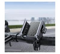 RAGPUKMUAN Bike Phone Holder Cycling Bicycle Mobile Phone Holder Mountain Road Outdoor Navigation Motorcycle Anti-Shake Cell Motorcycle Phone Mount(Black)
